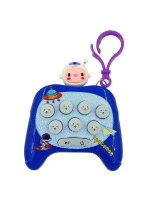 CHAVEIRO POP IT COM LED 6CM UN. GOLDEN RIO