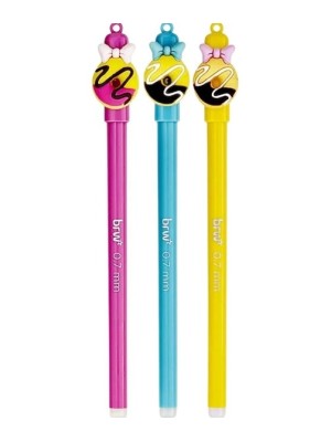 CANETA ESFER. DIVERT GEL APAG 0.7MM DONUTS UN.