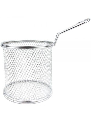CESTO MINI PARA FRITURA ALCA METAL 10X10CM UN. CLINK