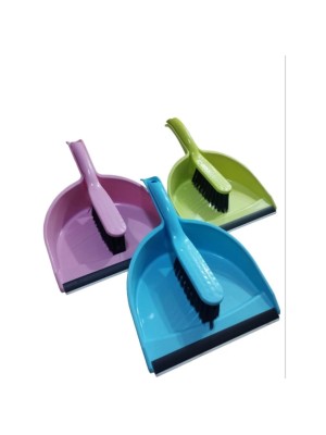 ESCOVA P DE LIXO KIT 23X31CM DE PLASTICO UN. GM GOLD