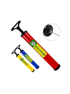 Bomba de Ar Manual 28cm com Agulha Adaptadora – Inflador Portátil para Bolas, Boias e Brinquedos Infláveis, Compacta e Resistente