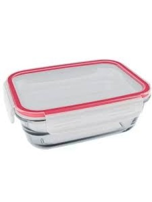 POTE DE VIDRO COM TAMPA 330ML UN. GM GOLD