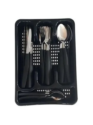 TALHER KIT C/25 PECAS PRETO UN.