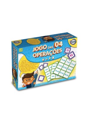 JOGO DAS 4 OPERACOES UN. TOIA BRINQUEDOS