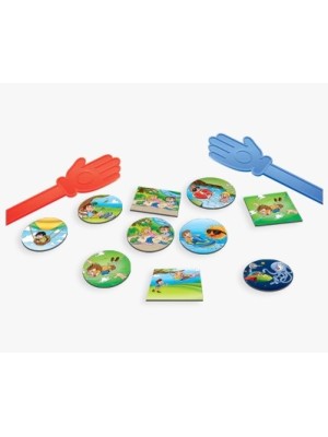 Brinquedo Jogo Maozinha Bate Bate Ferias Animadas Jogo Educativo e Estimulante para Criancas 