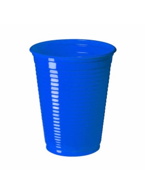 Copo Descartavel 200ml Com 50 unidades Azul Neon