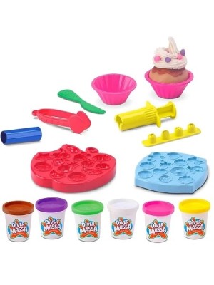 Diver Massa - Confeitaria Divertida C/acessorios Massinha de Modelar