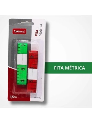 FITA METRICA C/2PCS 1.5M UN. WELLMIX