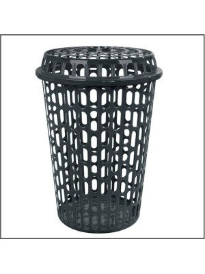 CESTO TELADO 60 LTS PRETO UN.