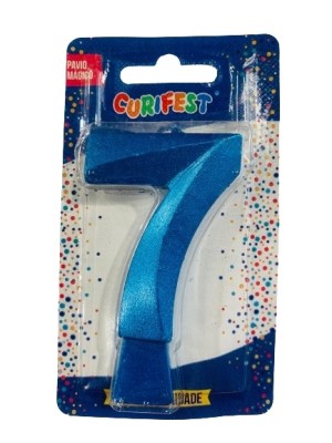 VELA CONCEPT METALLIC AZUL N 7 - (4555) UN. CURIFEST