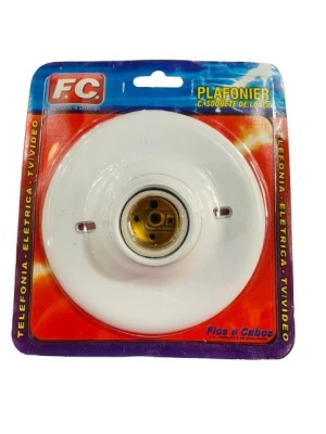 PLAFONIER C/ SOQUETE DE LOUCA UN.