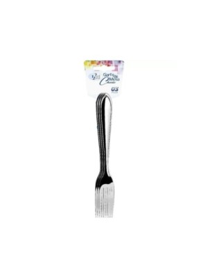 GARFO MESA EM ACO INOX 3 PEÇAS LINHA CLASSIC UN. 123 UTIL