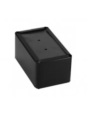 PORTA GUARDANAPO MESA PRETO 15X10X6CM UN. PLASTISCOVAS