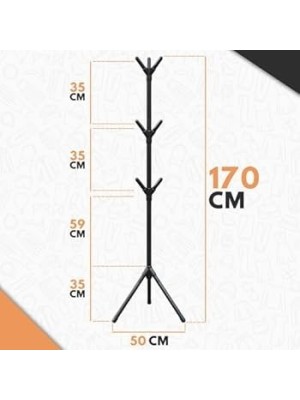 CABIDEIRO METALICO 170X50CM UN. TOP RIO