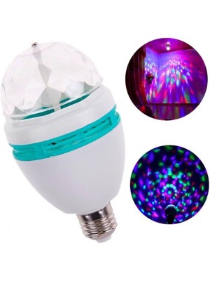 LAMPADA GIRATORIA LED RGB E27 5W UN. AKASH IMPORTS