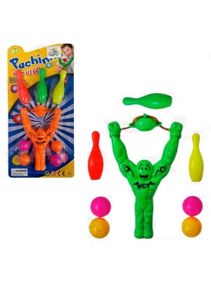 CONJUNTO LANCADOR DE BOLAS DE PLASTICO C/ ACESSORIOS UN. MOHNISH IMPORTS