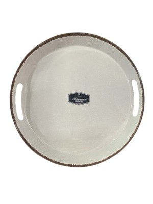 BANDEJA DE MELAMINA AREIA 35X4CM UN. BELLAGIO