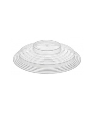 Tampa Para Microondas Protetora de Alimentos 25,7 cm Pode Ser Usado Com Prato de Comida Incolor 