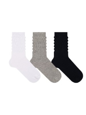 MEIA AEROBICA CANO MEDIO 3PARES 34-39 UN. CIA DA MEIA