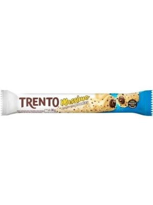 WAFER TRENTO MASSIMO BRANCO COM COOKIES 30G UN. PECCIN