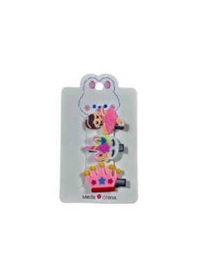 TIC TAC DE CABELO INFANTIL C/3 PCS MS0020 UN. GM GOLD