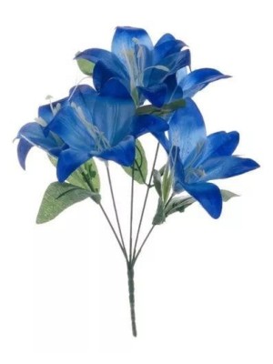 FLOR LIRIO X5 28CM UN. CIA FLOR