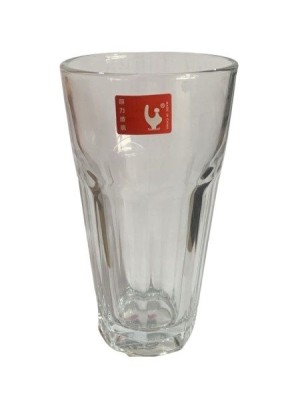 COPO DE VIDRO 340ML UN. GM GOLD