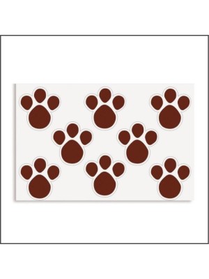 ADESIVO PEGADINHAS COELHO C/8ETIQ