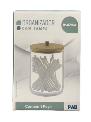 ORGANIZADOR MULTIUSO 6,8X6,8X10CM UN.