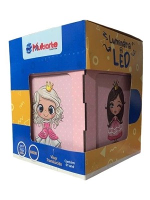 LUMINARIA DE LED DORME PRINCESA MDF UN.