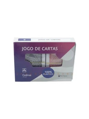BARALHO DE PAPEL C/2 5,6X8,6CM UN.