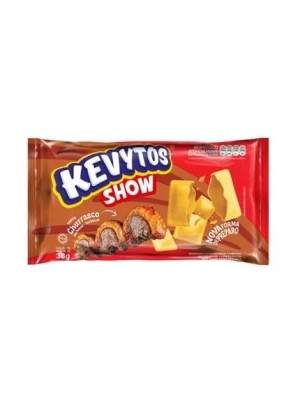 SALGADINHO DE TRIGO SABOR CHURRASCO 38G UN. KEVYTOS