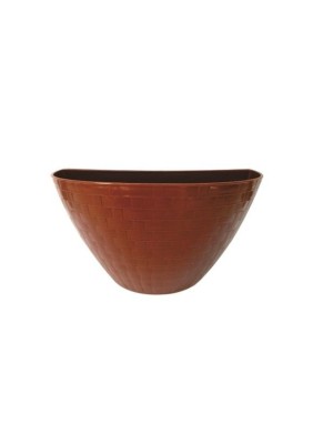 VASO DE PAREDE RATAN CERAMICO 1500ML UN.