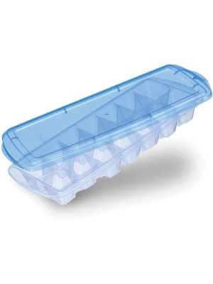 FORMA DE GELO EMPILHAVEL C/ TAMPA UN.