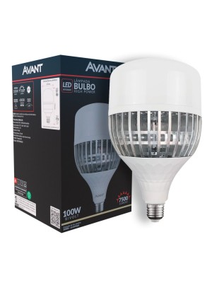 LAMPADA LED BULBO HP E27 BR6500K 100W LUZ BRANCA BIVOLT UN. AVANT