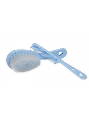 ESCOVA E PENTE INFANTIL KIT C/2PCS UN.