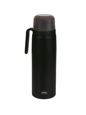 GARRAFA TERMICA 1L FIT COM ALCA PRETO FOSCO UN.