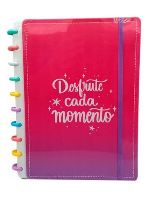 CADERNO INTELIGENTE FRASES 87 FOLHAS 26X20CM UN.