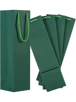 SACOLA PARA PRESENTE DE PAPEL PARA GARRAFA 12X36X7,8CM UN. MULTIART