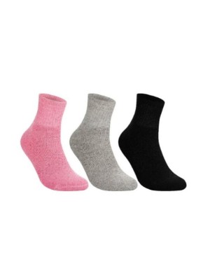 MEIA CANO MÉDIO C/3PARES ESPORT. ADULTO 34-39 UN.