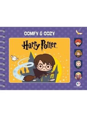 LIVRO PARA COLORIR HARRY POTTER COMFY AND COZY UN.
