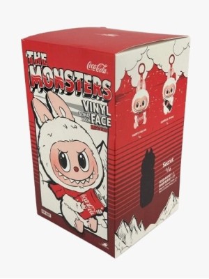 LABUBU THE MONSTERS COCA COLA VINYL FACE UN.