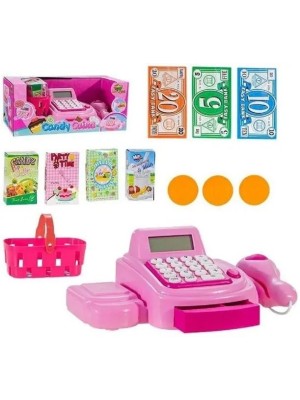 CAIXA REGISTRADORA C/CESTA E ACESSÓRIOS UN.