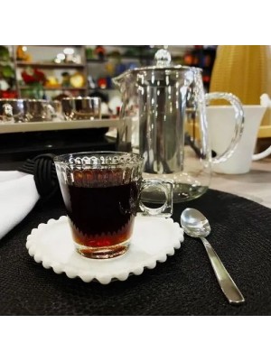 Kit com 5 Canecas 80ml Grafiatto Canelado–Cameratta copo americano-Beleza e Praticidade no Seu Café