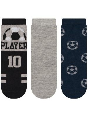 MEIA SOQUETE INFANTIL 3PARES 23-26 UN.