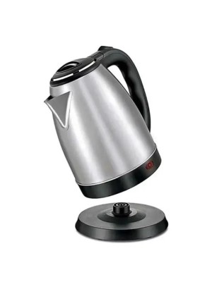 Chaleira Elétrica de Aço Inox, 1.8L ,220V, Ferve Água Rápido com Tampa e Desligamento Automático.