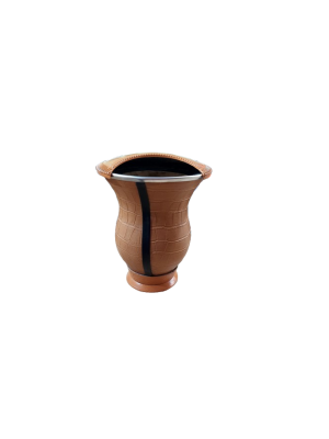 Cuia De Chimarrão Revestida em Couro Sintético