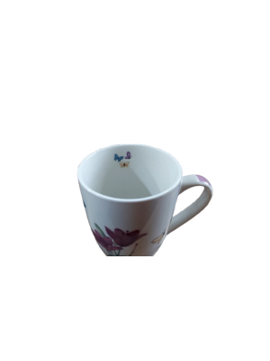 Caneca Ceramica Estampada Lirio com Caixa