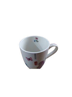 Caneca Ceramica Estampada Orquidea com Caixa