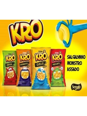 Salgadinho Kro Sabor Requeijao 100G